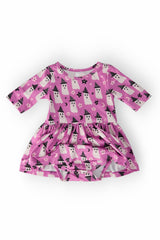 Witches Boo 3/4 Sleeve Twirl Bodysuit-Mila & Rose ®