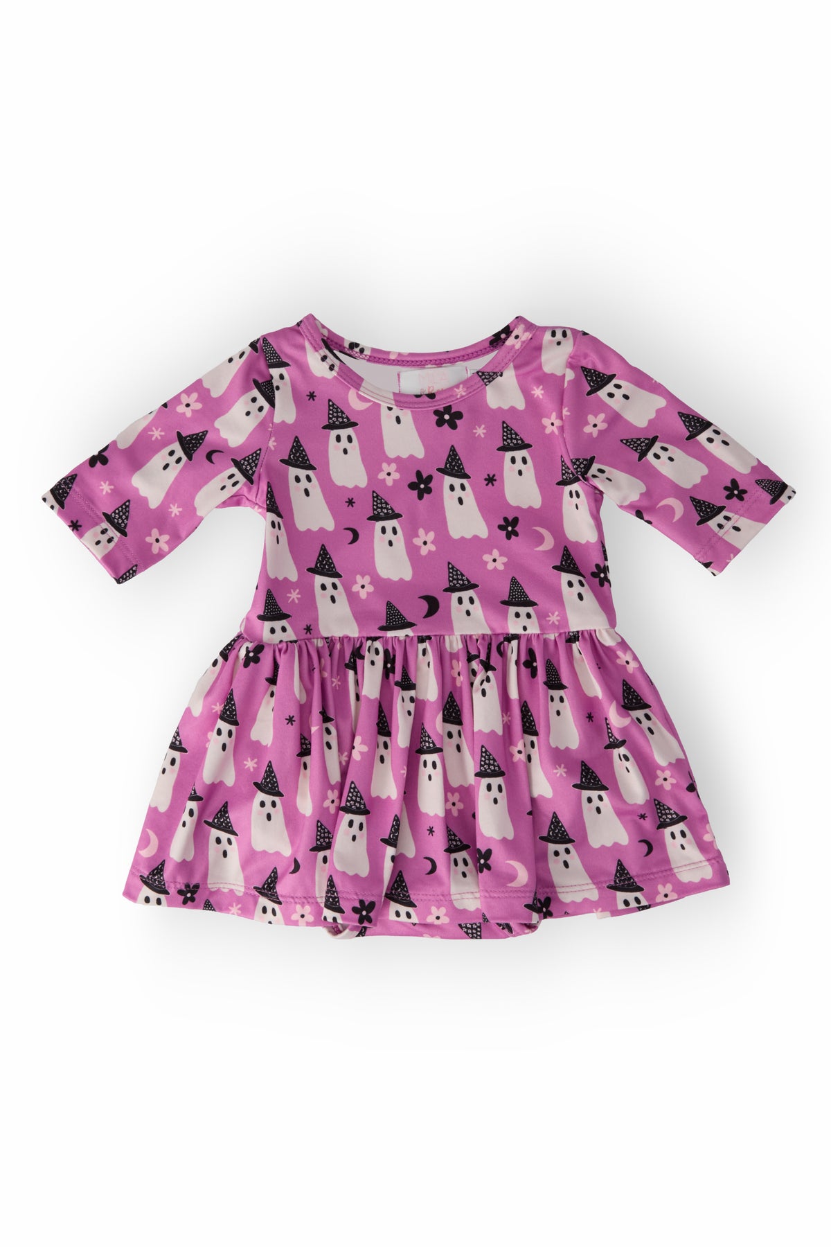Witches Boo 3/4 Sleeve Twirl Bodysuit-Mila & Rose ®