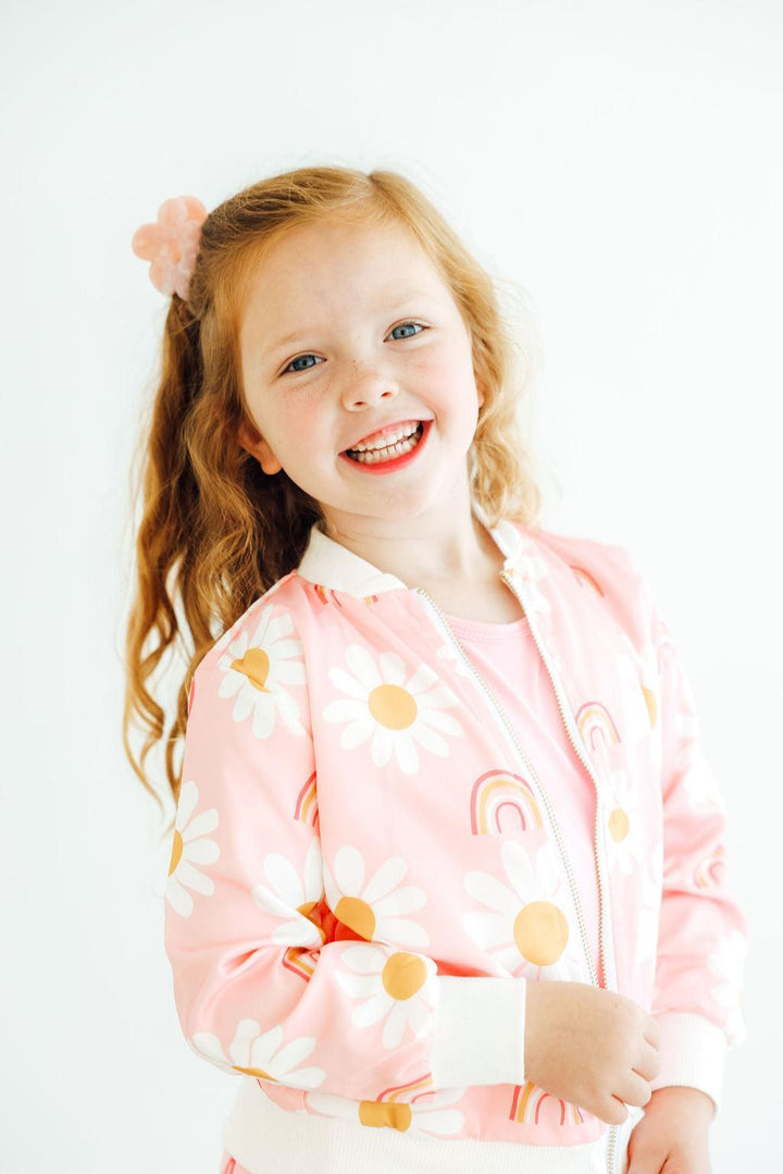 You are My Sunshine Satin Jacket-Mila & Rose ®