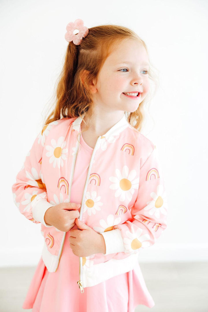 You are My Sunshine Satin Jacket-Mila & Rose ®