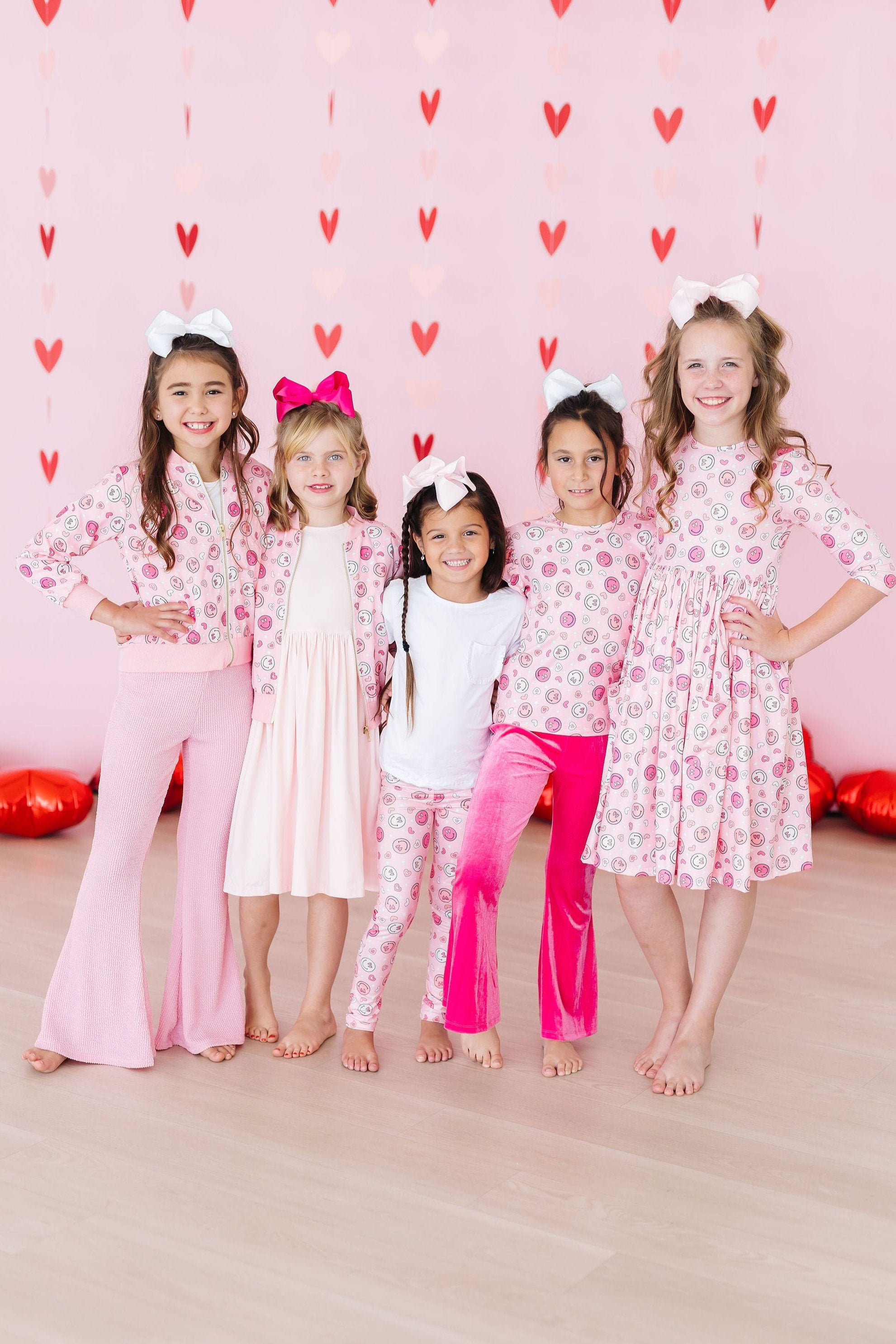 You Make Me Happy L/S Ruffle Tee-Mila & Rose ®