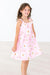You are My Sunshine Ruffle Cross Back Dress-Mila & Rose ®
