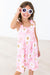 You are My Sunshine Ruffle Cross Back Dress-Mila & Rose ®