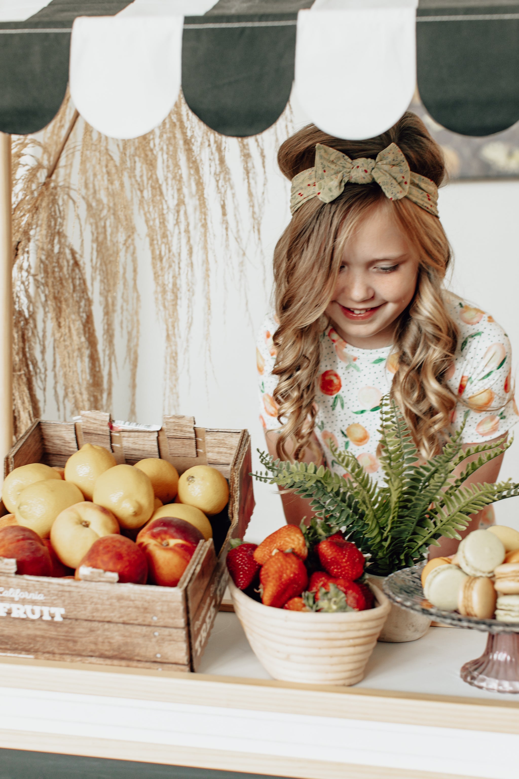 You're a Peach S/S Pocket Twirl Dress-Mila & Rose ®