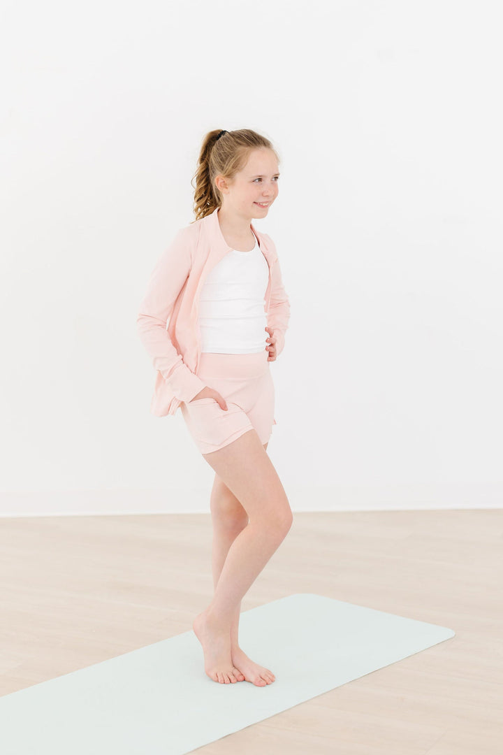 SALE Zen Pink Active Shorty Shorts-Mila & Rose ®