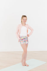 SALE Zen Pink Full-Zip Ruffle Active Jacket-Mila & Rose ®