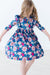 Vintage Garden Ruffle Twirl Dress-Mila & Rose ®