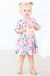 Sugarplum Fairy 3/4 Sleeve Twirl Bodysuit-Mila & Rose ®