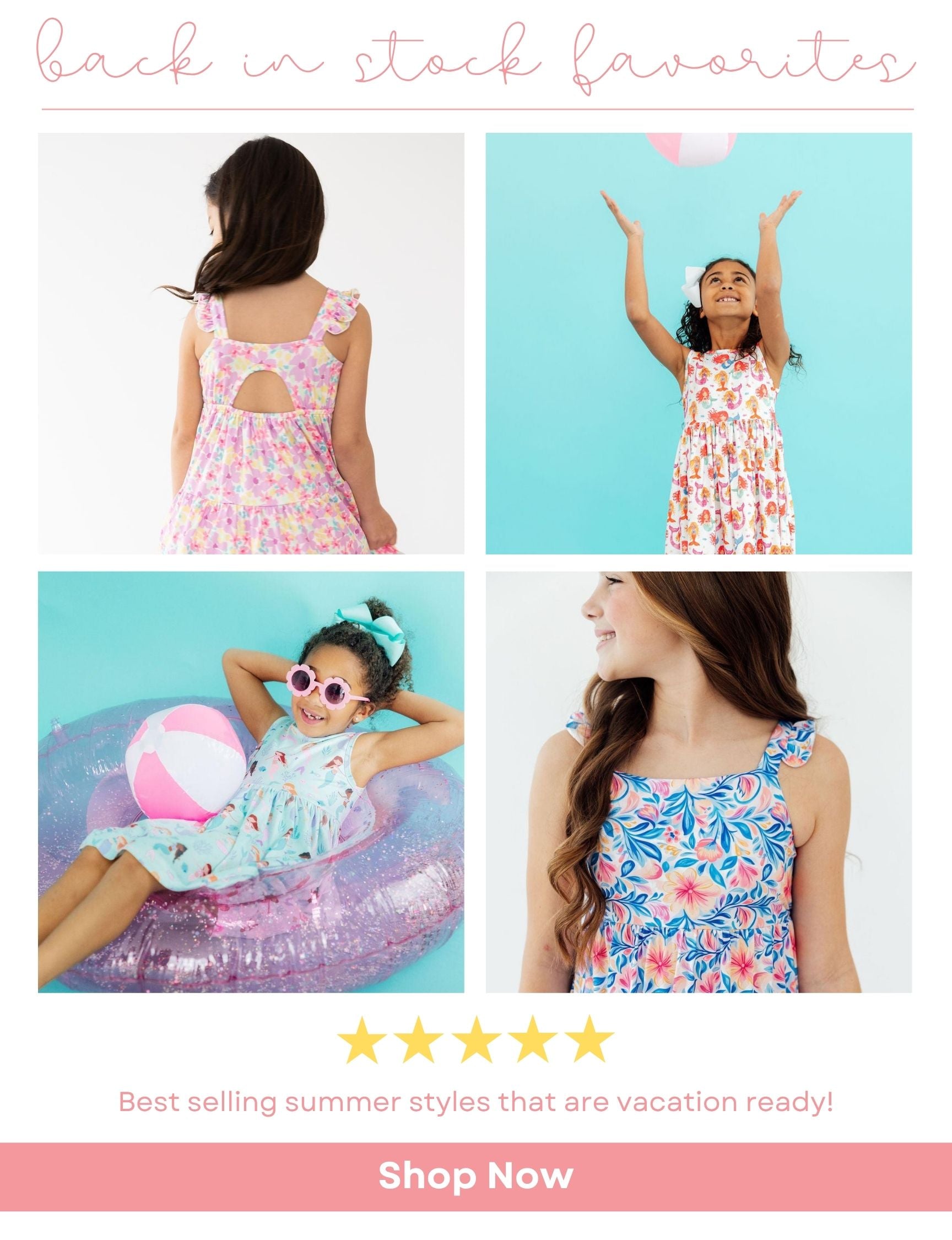 girls summer vacation outfits and dresses