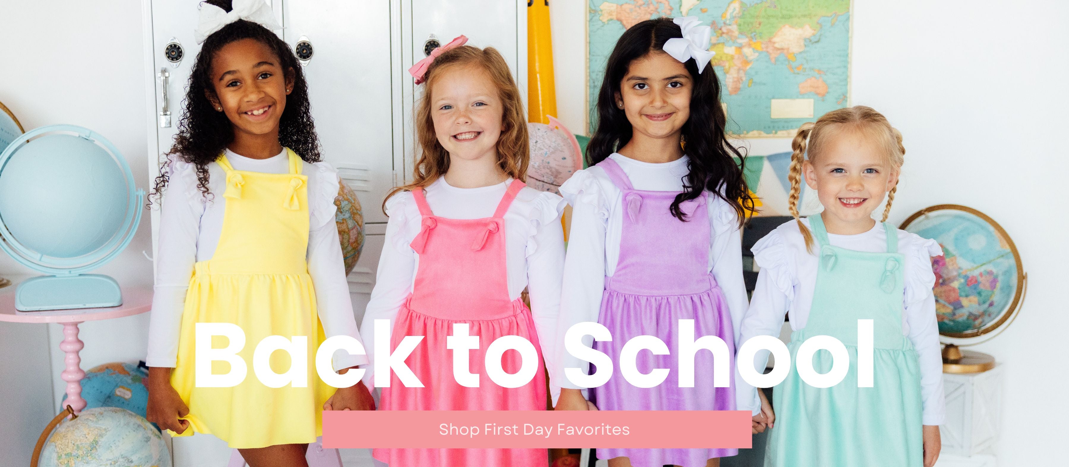 girls back to school style mila and rose dresses