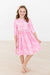 Shine Bright 3/4 Sleeve Pocket Twirl Dress-Mila & Rose ®