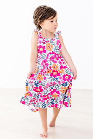 Garden Party Ruffle Maxi Dress-Mila & Rose ®