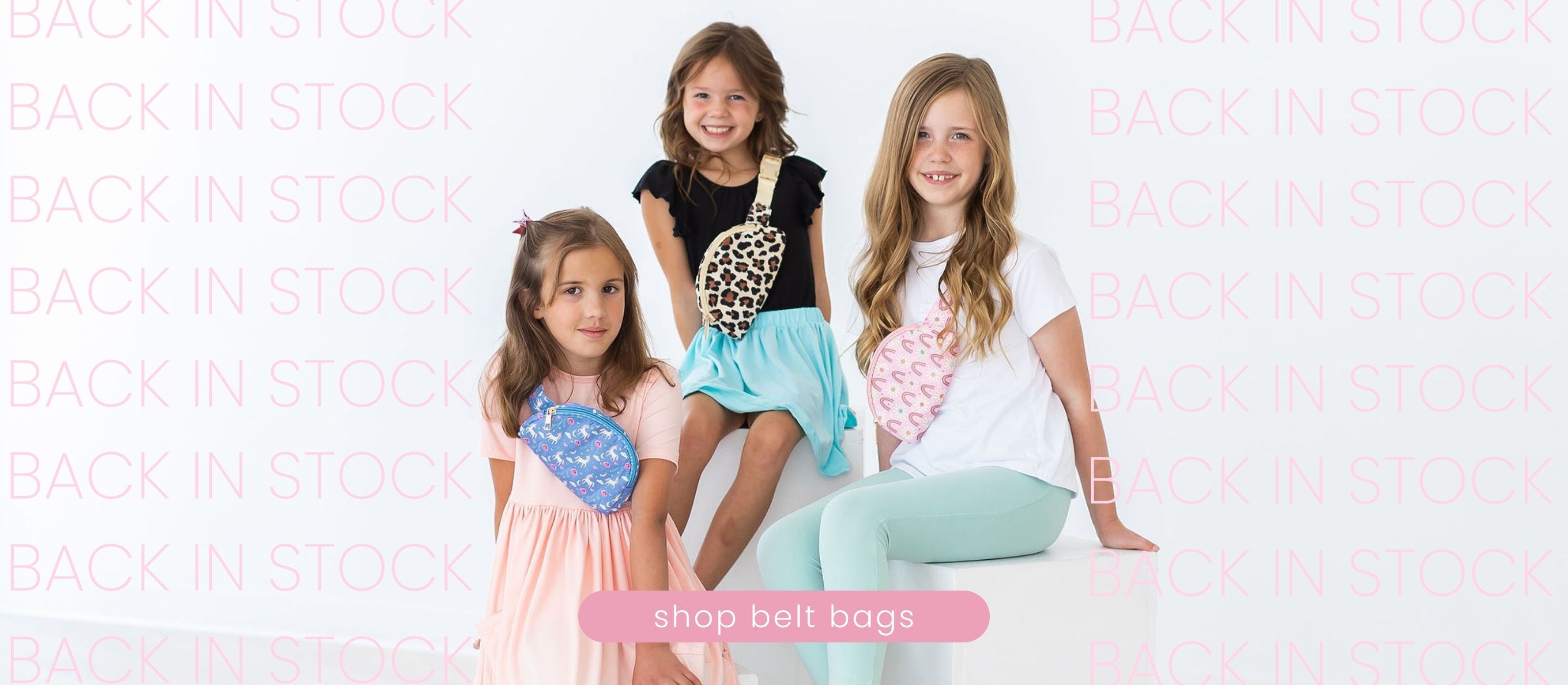 girls belt bags and fanny packs
