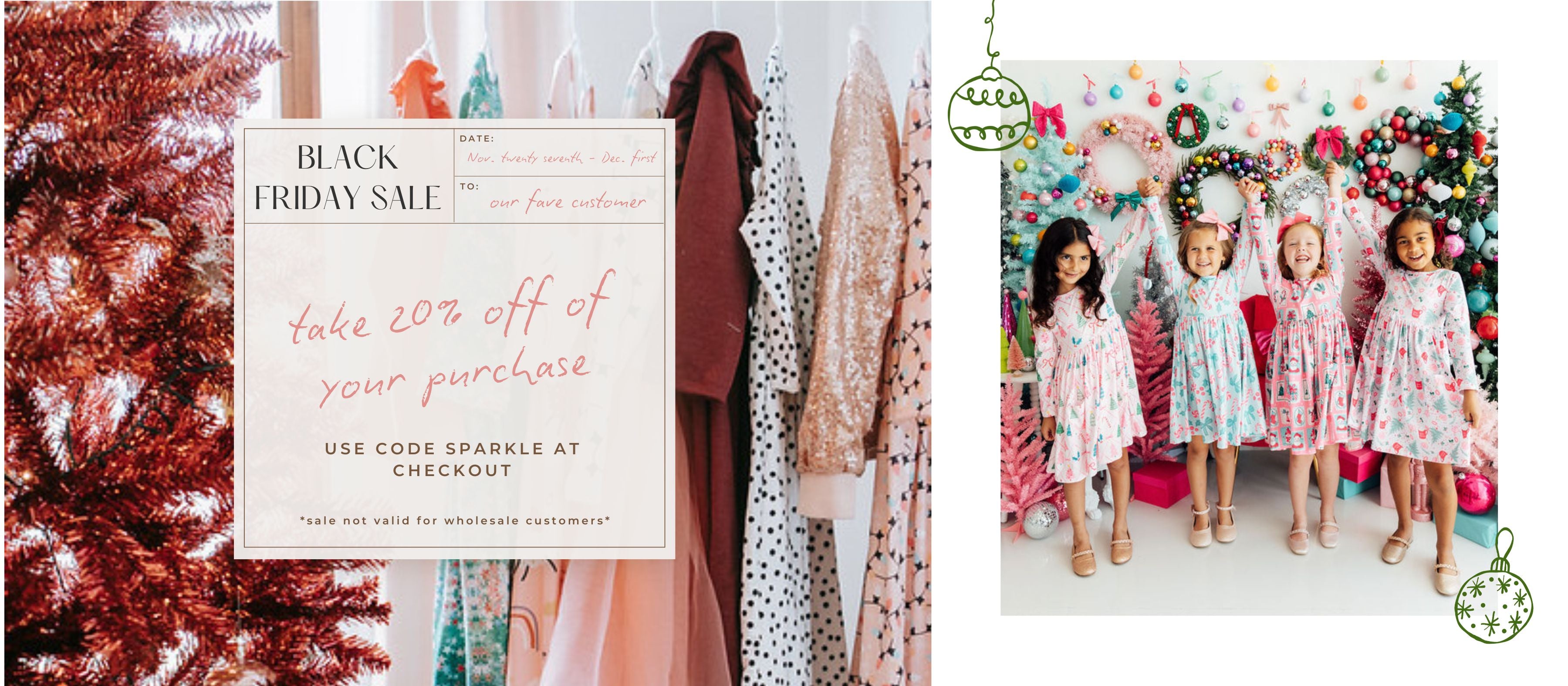 mila and rose Black Friday sale