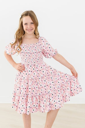 Whimsical Wildflowers Smocked Ruffle Dress-Mila & Rose ®