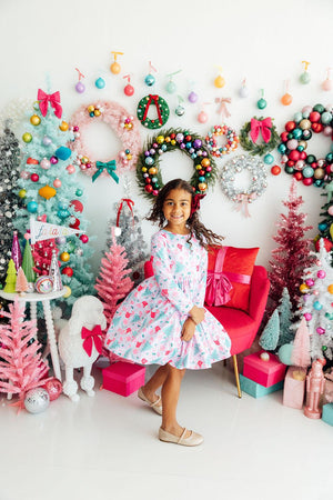 Cocoa Kisses L/S Pocket Twirl Dress-Mila & Rose ®