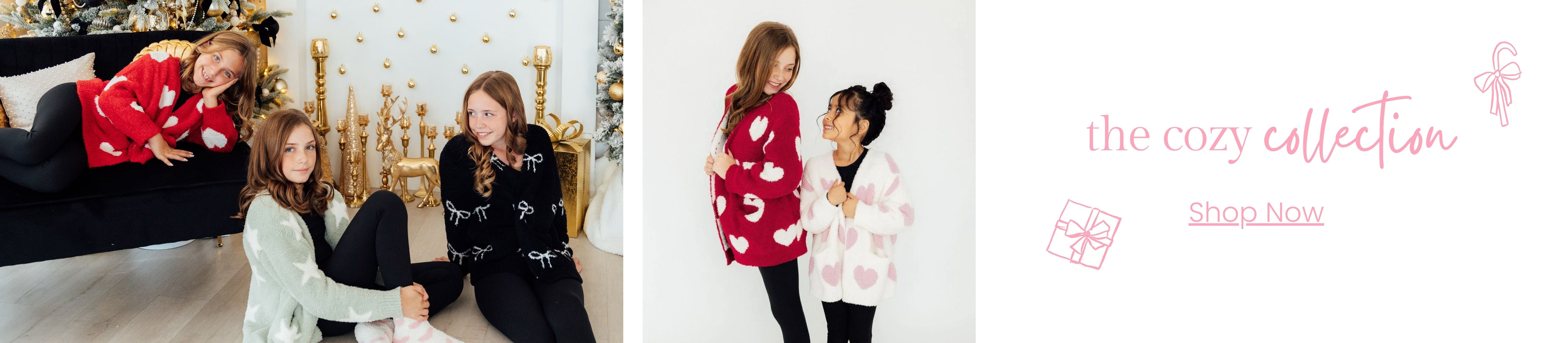 little girls cozy cardigans for winter