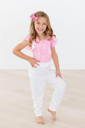 Disco Sequin Joggers-Mila & Rose ®