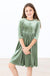 Sage Velvet Twirl Dress-Mila & Rose ®