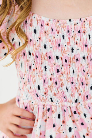 SALE Whimsical Wildflowers Smocked Ruffle Dress-Mila & Rose ®