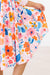 Colorful Carnations 3/4 Sleeve Pocket Twirl Dress-Mila & Rose ®