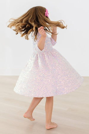 Lavender Sequin Dress-Mila & Rose ®