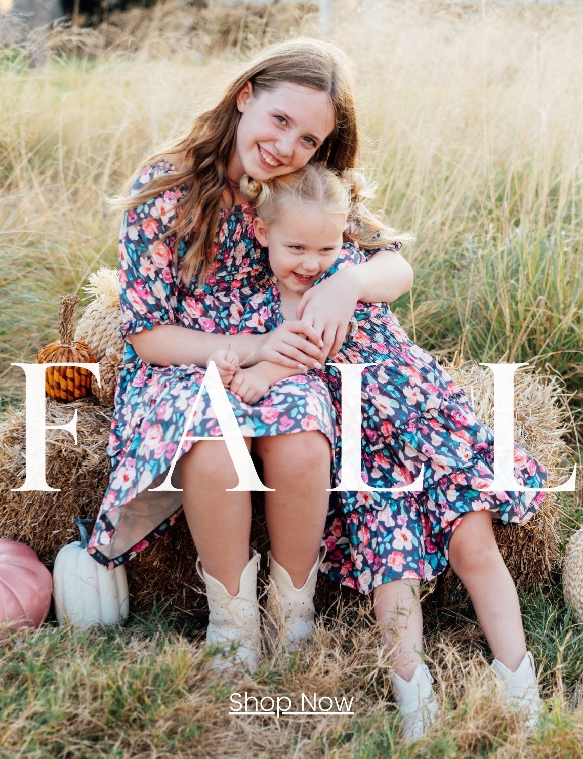 little girls fall twirl dresses
