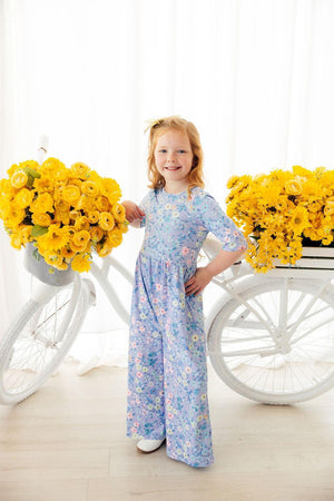 Petal Party Wide Leg Jumpsuit-Mila & Rose ®