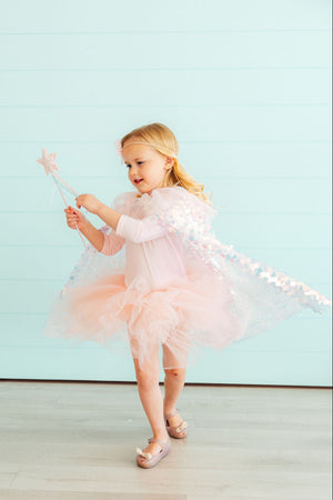 Ballet Pink Sequin Cape-Mila & Rose ®
