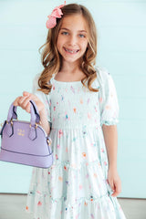 Butterfly Ballet Smocked Ruffle Dress-Mila & Rose ®