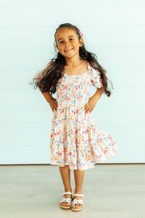 Meadow Magic Smocked Ruffle Dress-Mila & Rose ®