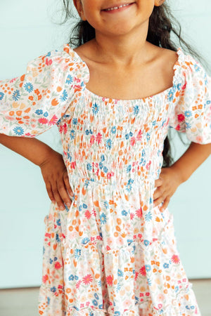 Meadow Magic Smocked Ruffle Dress-Mila & Rose ®