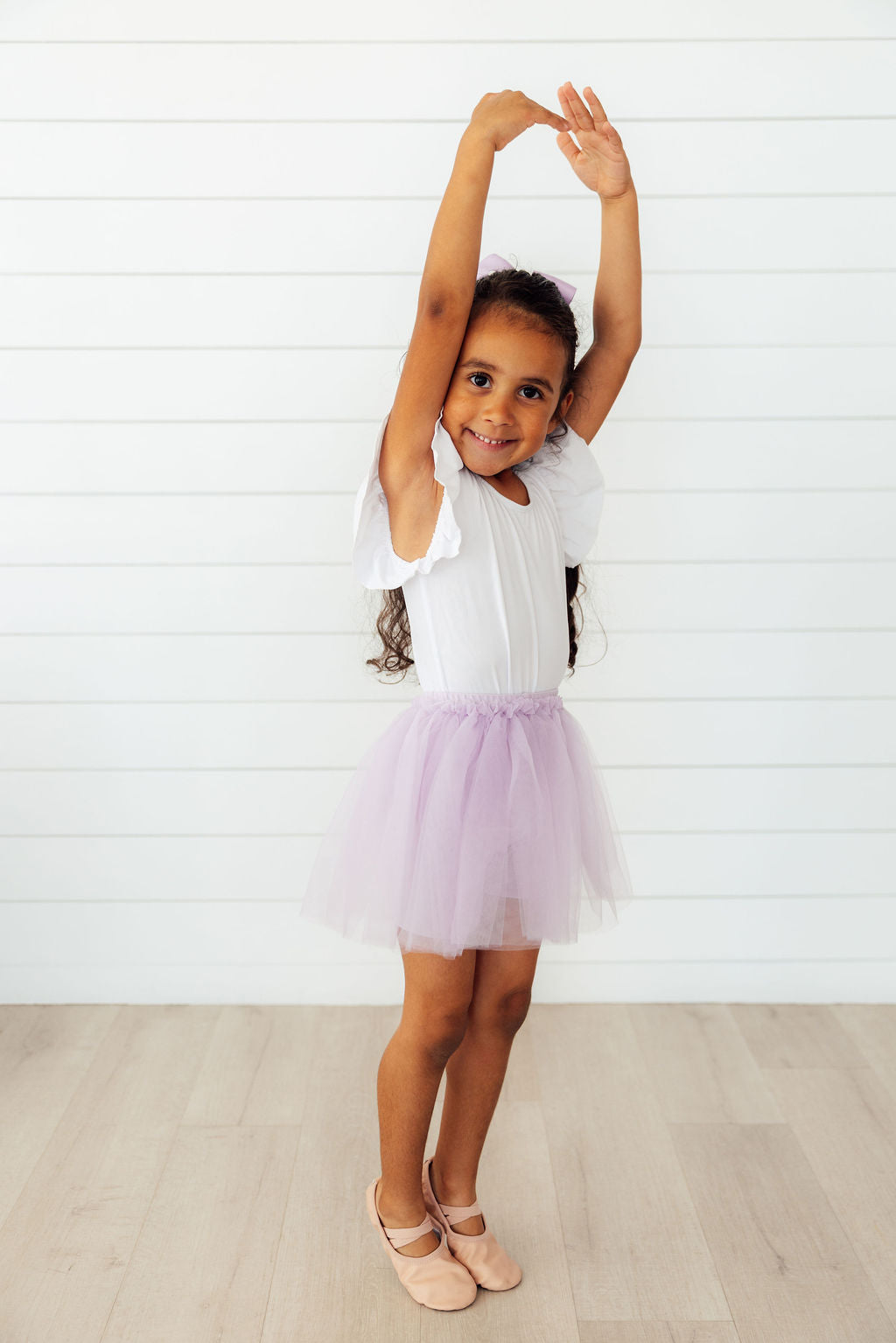 Lavender Tutu Shorts-Mila & Rose ®