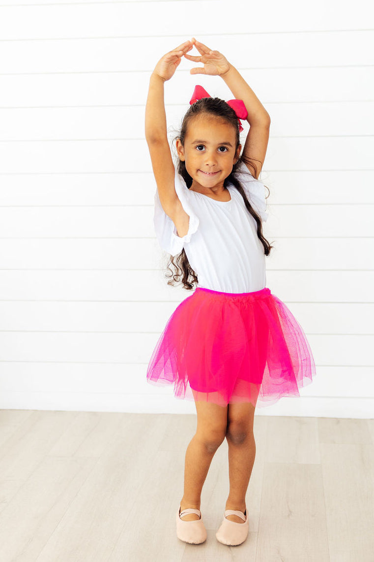 Hot Pink Tutu Shorts-Mila & Rose ®