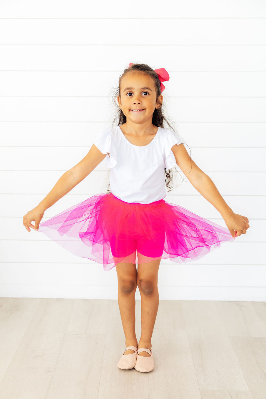Hot Pink Tutu Shorts-Mila & Rose ®