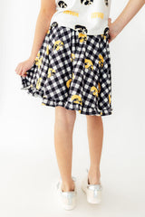 Iowa Plaid Tigerhawk Twirl Skort-Mila & Rose ®