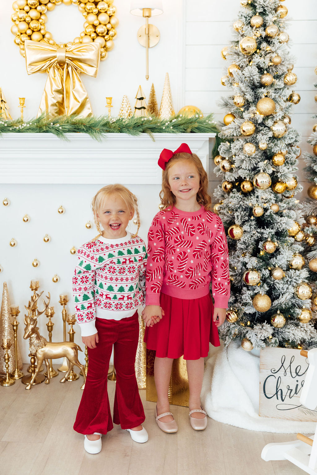 Reindeer Kisses Sweater-Mila & Rose ®