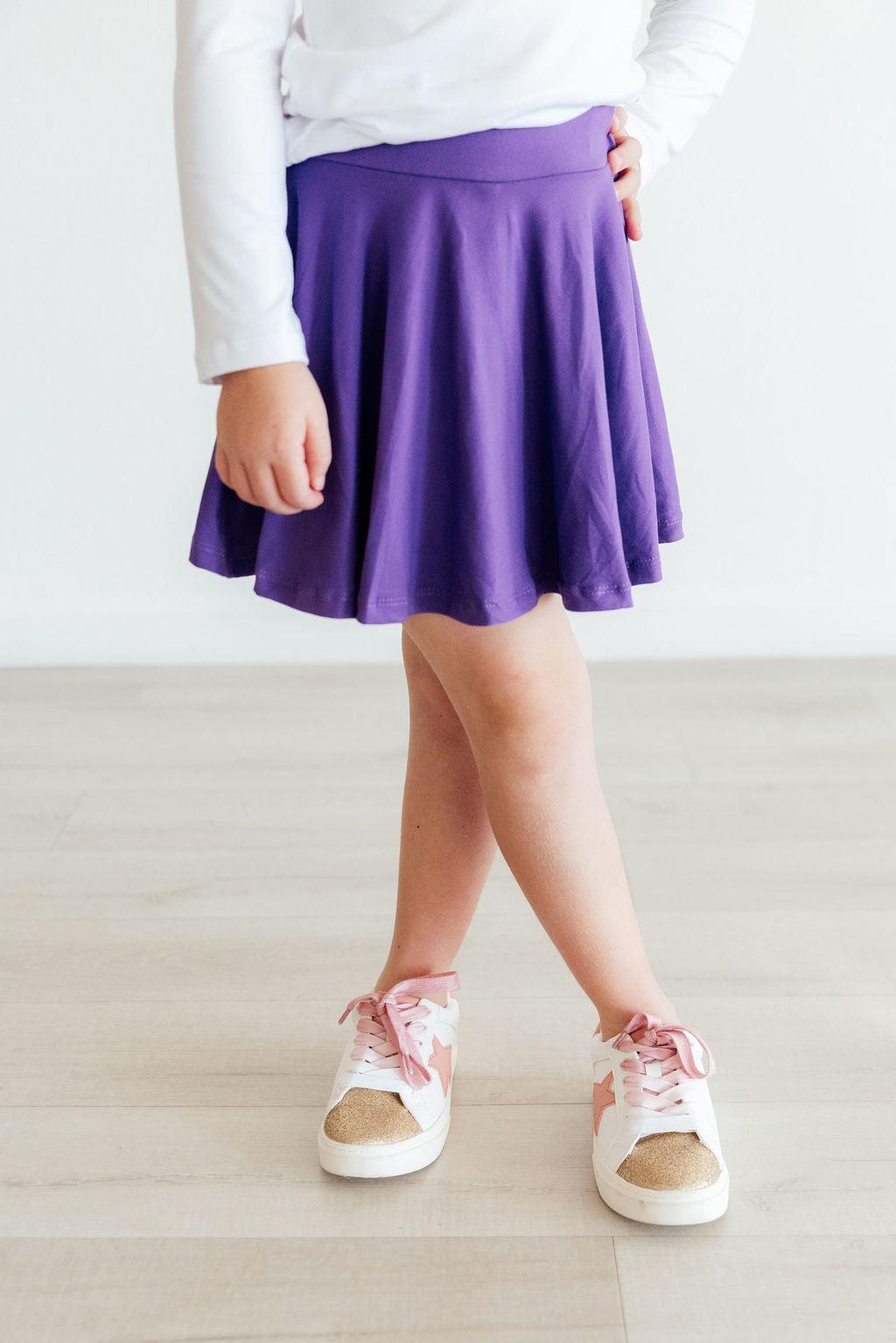 Purple Twirl Skort-Mila & Rose ®