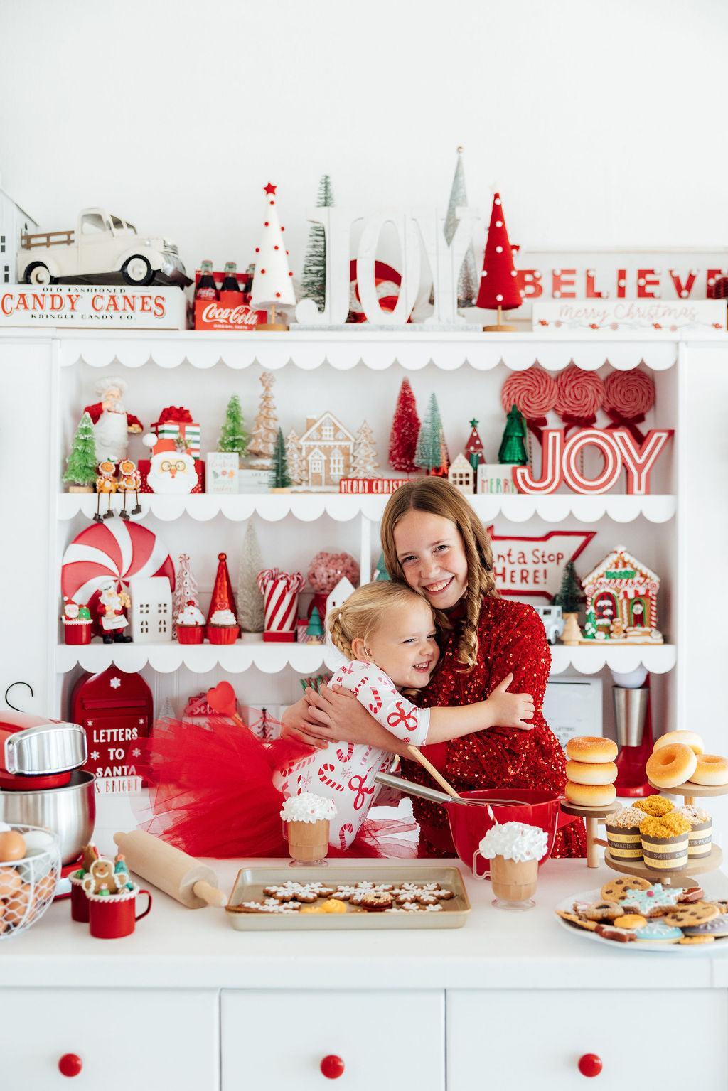 Candy Cane Lane 3/4 Tutu Leotard-Mila & Rose ®