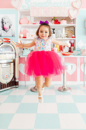Rainbow Sweets Tank Tutu Dress-Mila & Rose ®