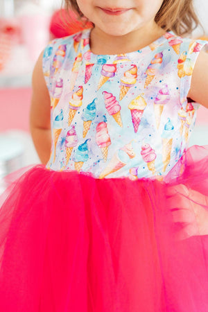 Rainbow Sweets Tank Tutu Dress-Mila & Rose ®