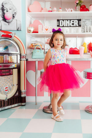 Rainbow Sweets Tank Tutu Dress-Mila & Rose ®