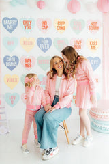 Grown Up Bubblegum Pink Sequin Jacket-Mila & Rose ®