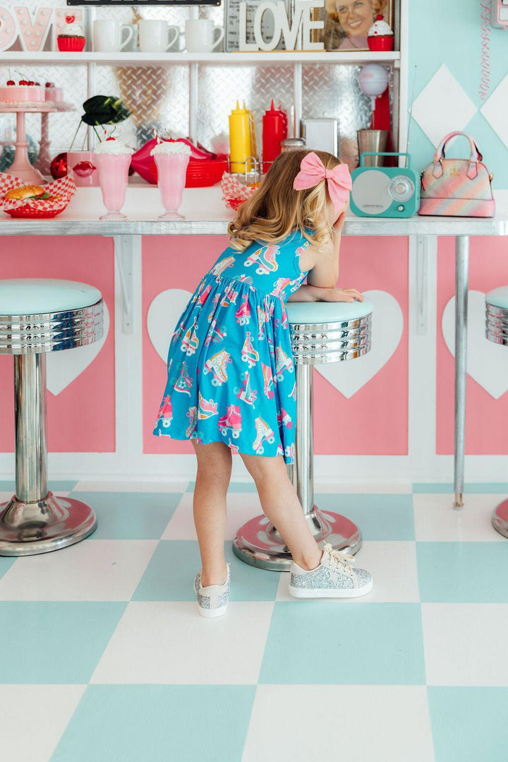 Let the Good Times Roll Tank Twirl Dress-Mila & Rose ®