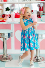 Let the Good Times Roll Tank Twirl Dress-Mila & Rose ®