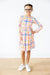 Plaid About You L/S Pocket Twirl Dress-Mila & Rose ®