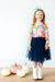 Preppy Patch L/S Tutu Dress-Mila & Rose ®