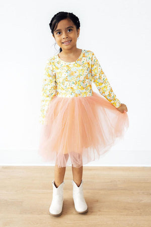 Wild Paintbrushes L/S Tutu Dress-Mila & Rose ®