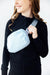 (S) Light Blue Fleece Belt Bag-Mila & Rose ®