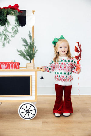Reindeer Kisses Sweater-Mila & Rose ®